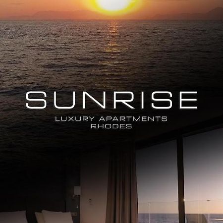 Sunrise Luxury Apartments Rhodes Rhodes City Exterior foto